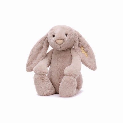 Jellycat Bashful Luxe Bunny Rosa Huge USA | 09345YOPW